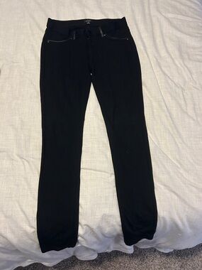 Black Women's Slim Stretch Skinny Pants